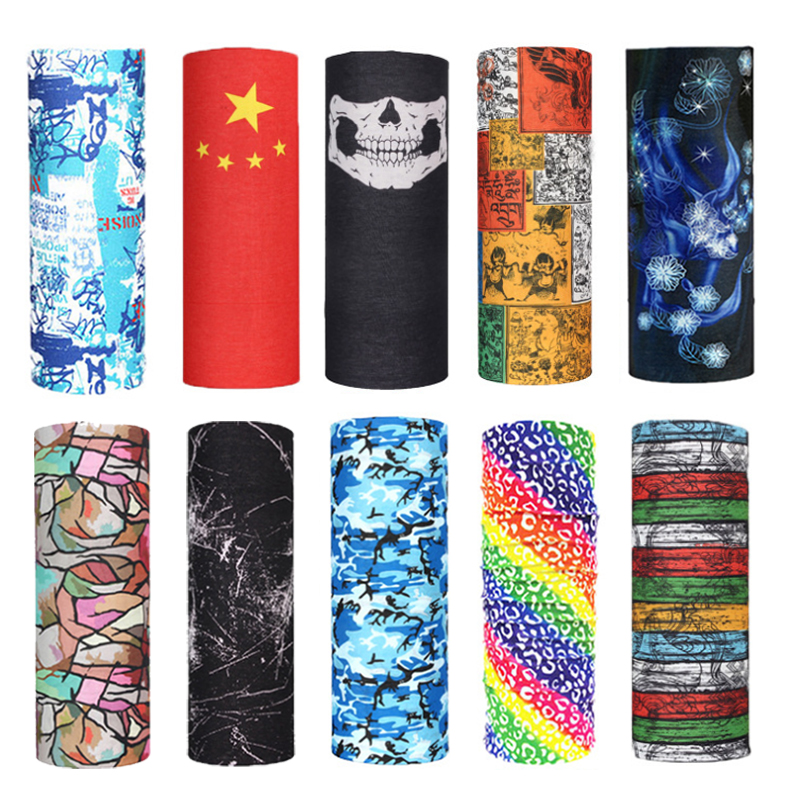 Multicolor optional outdoor multifunction seamless headscarf Magic headscarf Wrist Scarf Street Dance Cap Riding Hijab