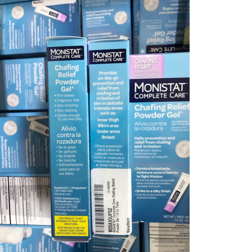 Spot US Monistat chafing So nhẹ Care Gel Isolation Makeup Sữa 42g kem che khuyết điểm nars