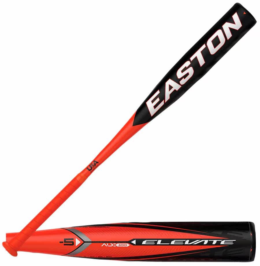 EASTON ELEVATE BLACK ORANGE BASEBALL ALUMINUM ROD 32 27