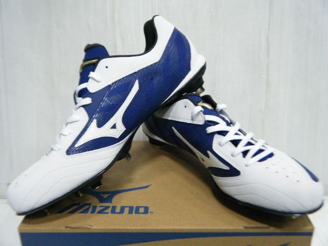 MIZUNO Meijin thick Chinese blue and white baseball sneakers with only JP 28 USD 10