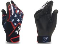 Clear UNDER ARMOUR Clean Up Graphic Print strike gloves