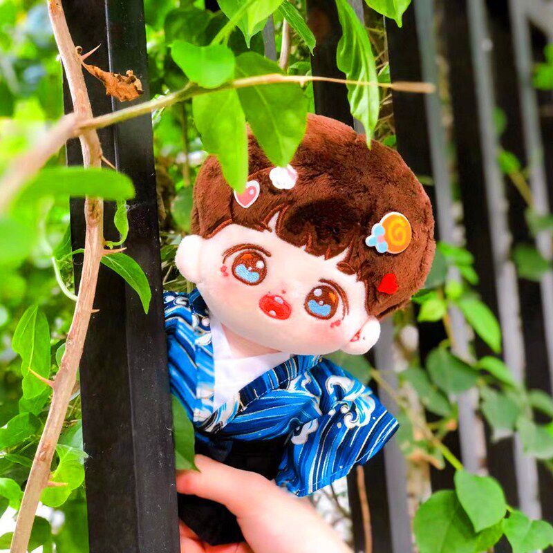 Spot 15cm 20cm baby clothes costume kimono cotton doll clothes cherry blossom Japanese japanese and wind floral skirt freight insurance