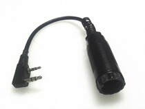 KENWOOD Jianwu K head conversion armored vehicle communication equipment connection line (recommended fitting moving coil circuit)