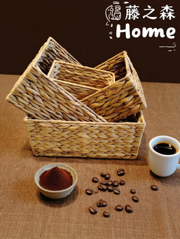 Ins minimalist storage basket storage basket weaving grass