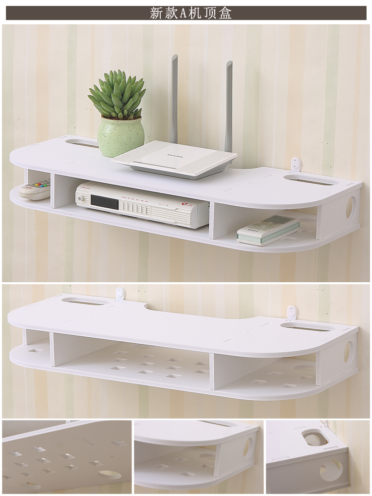 Đấm miễn phí TV đặt hộp trên cùng kệ treo tường Phòng khách treo tường wifi không dây bộ định tuyến lưu trữ - TV tivi lg 65 inch