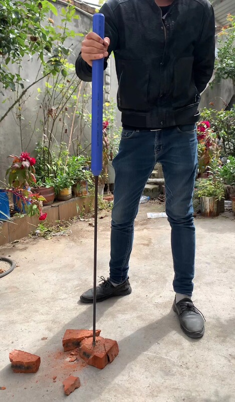 High-Hardness Heavy-Duty Drill Rod for Leak Detection, Drilling, Cutting, Hole Drilling, Copper Head, Dutch Drill, Luoyang Shovel, Probe, Leak Detection Tool