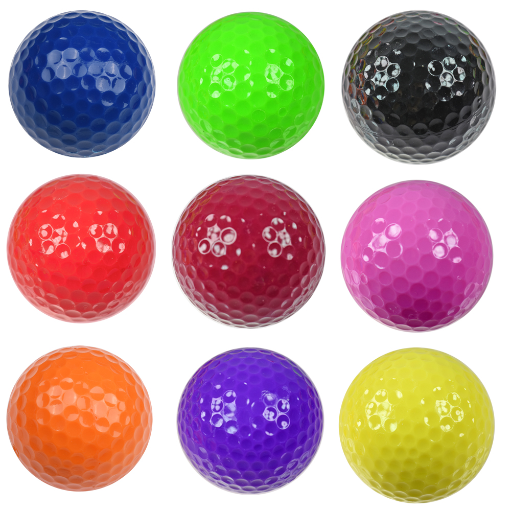 National 4 golf new double ball pet toy ball massage ball color practice gift ball