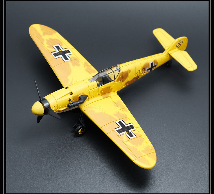 4D chính hãng lắp ráp 1/48 Thế chiến II mô hình máy bay cướp biển BF109 Spitfire máy bay chiến đấu đồ chơi quân sự đồ trang trí gió - Chế độ tĩnh hinh máy bay