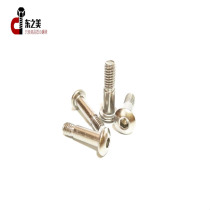 National standard stainless steel round head plug screw hexagon socket set screw half-tooth Bolt support fast non-standard customization