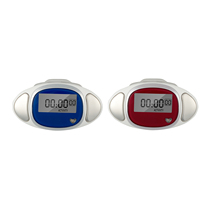 New 3D large-screen heart rate pedometer for the elderly walking and running calories kilometers pulse meter