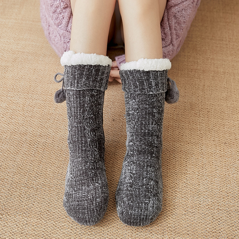 Autumn Winter Warm Feet Bao Sleeping With Bed God Instrumental Warm Foot Quilt With Walking Feet Cold Warm Sleeping Socks Carpet Socks