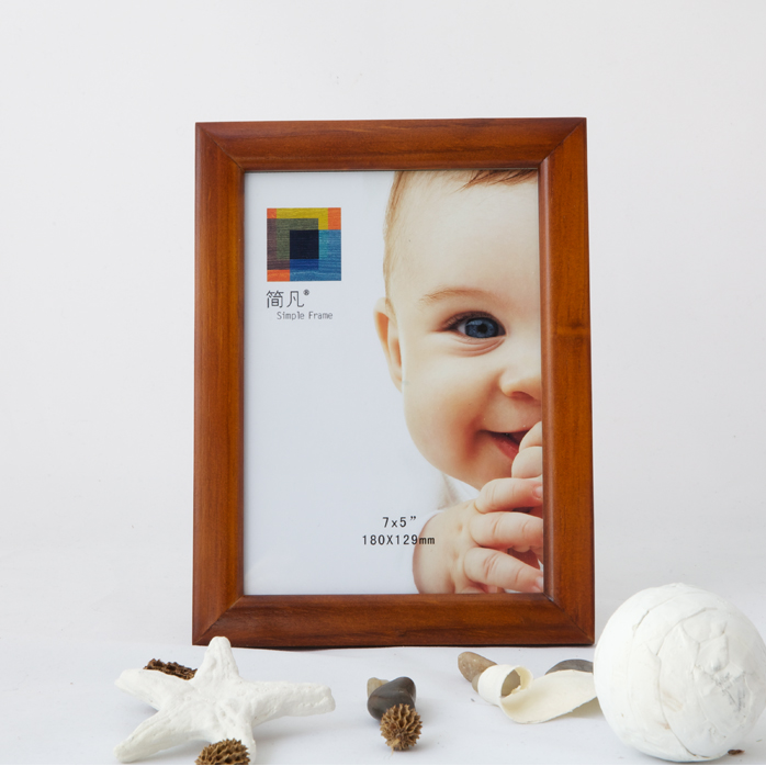 Khung ảnh bằng gỗ nguyên khối đặt trên tường 6 inch 7 inch 8 inch 12 inch A4 bộ ảnh bằng gỗ sáng tạo pha khung tường - Kính kính mắt mèo