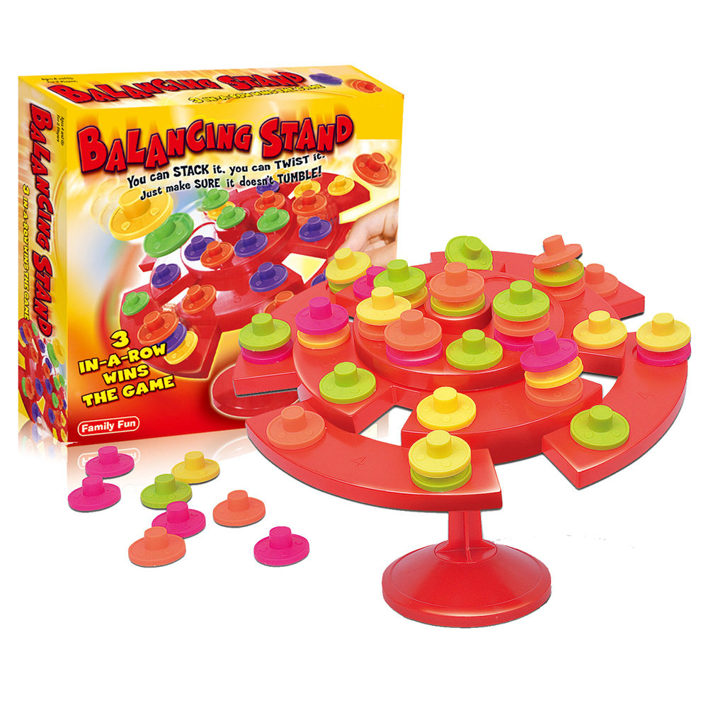 The Pup Balance Tower Wisdom Bench Puzzle Parenting Children Toys Balancing Stand Feel Integrated Training Game