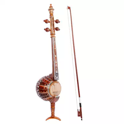 Xinjiang national pull stringed instrument Ai Czech professional level Ai Czech master makes apricot wood harzak