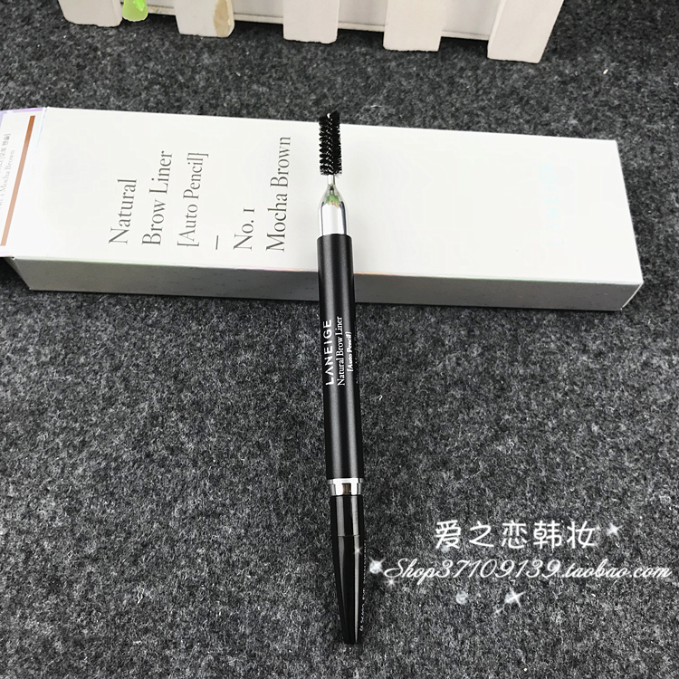 Hàn Quốc truy cập Lange quyến rũ tự nhiên bút chì lông mày kéo dài không nở màu không thấm nước và âm thanh nổi tự nhiên mồ hôi không tẩy trắng - Bút chì lông mày / Bột / Stick chì kẻ mày the face shop