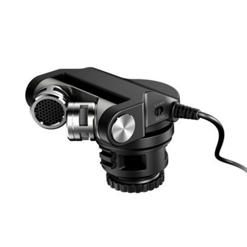 Máy ảnh TASCAM TM-2X TM2X 5D2 5D3 SLR micro phim phỏng vấn micro đám cưới ngoài trời - Micrô