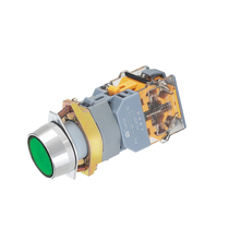 Tianbo Button LAY39A-11D LAY39A-11TD Flat Button With Lamp Lock Reset Switch Screw Fixed Model