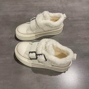 Women's winter fleece cotton shoes women's warm sail