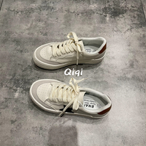 Seven-seven main people 2022 Spring new little white shoes women 100 hitch casual shoes Ins Chails fabric shoes womens board shoes