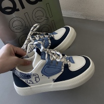 Seven-seven main people 2021 new Korean version 100 hitch small white shoes womens fall board shoes womens small crowdsourced design wins