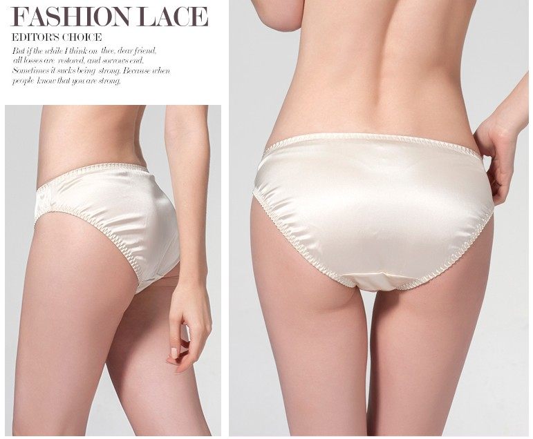 Slip K8033 en soie - Ref 664863 Image 32