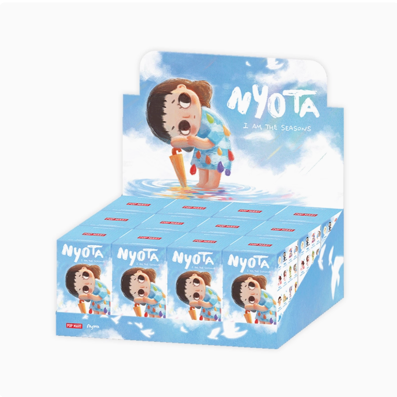 POPMART Nyota Four Seasons Series Model Blind Box Trendy Toys Gift Ornaments