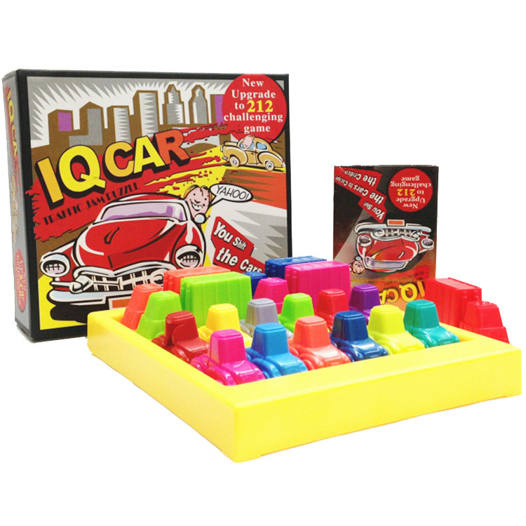 Kindergarten Children Puzzle Toys Toy Racing Breakout 212 Off IQ CAR Card Interception Trolley Toy