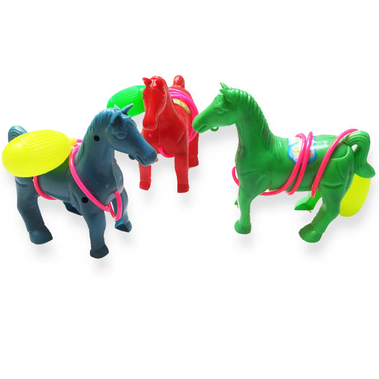 子供の古典的なおもちゃのエアバッグおもちゃの馬空気圧馬ピンチおもちゃの馬圧力馬 7080 伝統的なおもちゃ