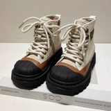 Martens, детские нескользящие высокие альпинистские сапоги подходит для мужчин и женщин, средней длины