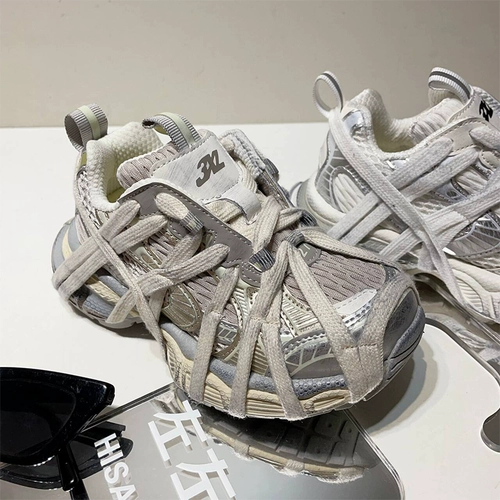 Zuozuojia модный бренд весенний новый детский человек-паук ремешок 3xl Детские кроссовки старые грязные туфли для папы