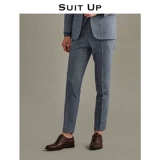 Шерстяные штаны, пиджак классического кроя, мужской костюм