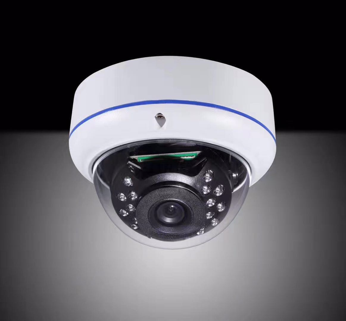 POE HD 2 million Internet Metal Hemisphere Camera Infrared Explosion Monitoring Camera H265