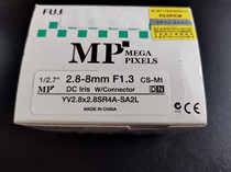 Originally installed Fuji YV4 YV4 3x2 8SR4A-SA2L 8SR4A-SA2L manual zoom monitoring lens with three one million lenses