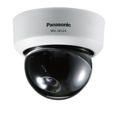 Panasonic WV - CF624CH color - turned black hemispheric camera original simulated HD zoom camera