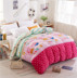 Chăn lông cừu dày san hô duy nhất chăn ga đẹp Quilt Covers
