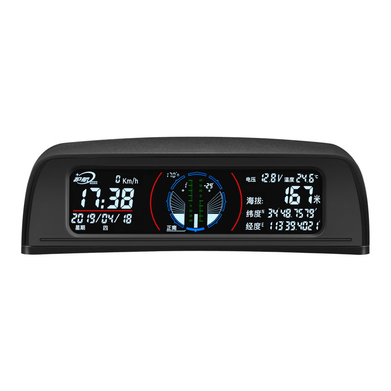 Car escort offroad balance instrument outdoor vehicle altitude altimeter compass into Tibet