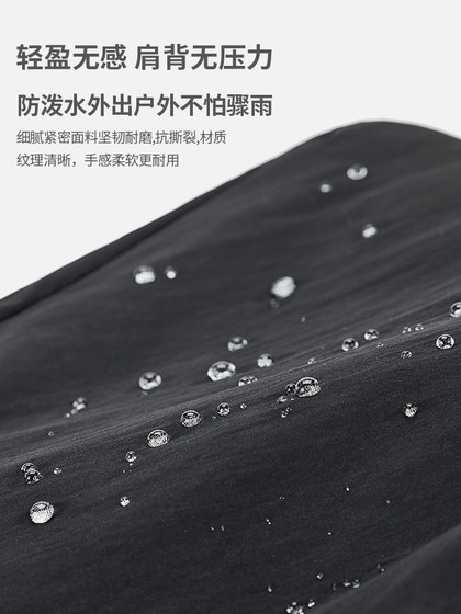 波斯丹顿新款托特包女抽绳双肩背包小众设计大容量通勤单肩手提包