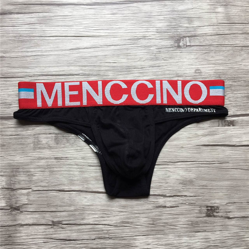 Quần lót nam MENCCINO Quần bikini gợi cảm Nửa túi Hip Tóm tắt Quần lót nam quần lót nữ đẹp