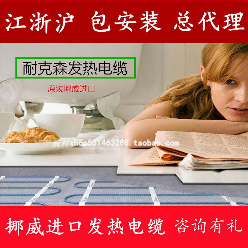 Shaoxing Hangzhou Nexen Electric Floor Heating Home Imported Geothermal Single Conductive Door-to-Door Installation Heating Cable Wire Carbon Fiber