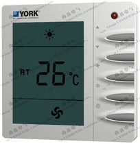 YORK YORK thermostat four-tube central air conditioning switch panel LCD fan coil switch panel