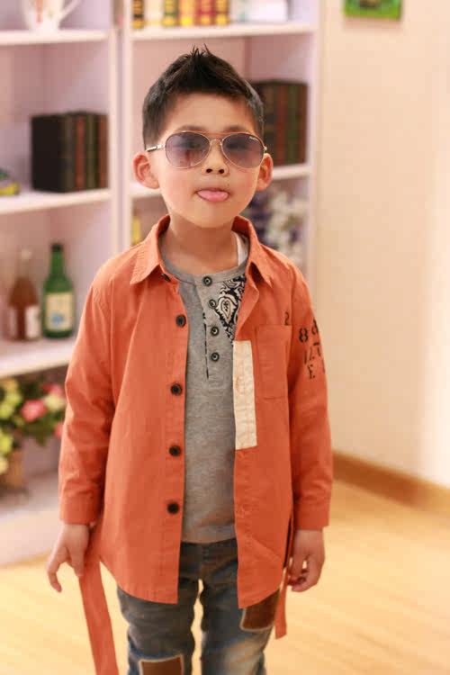 Chemise garcon à manche longue - Ref 2079334 Image 24