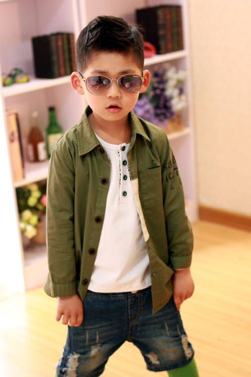 Chemise garcon à manche longue - Ref 2079334 Image 17