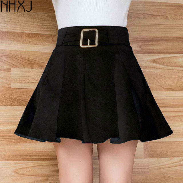 Today's popular live broadcast 9.9 yuan 2020 new Korean style skirt short pants women's summer A-word all-match