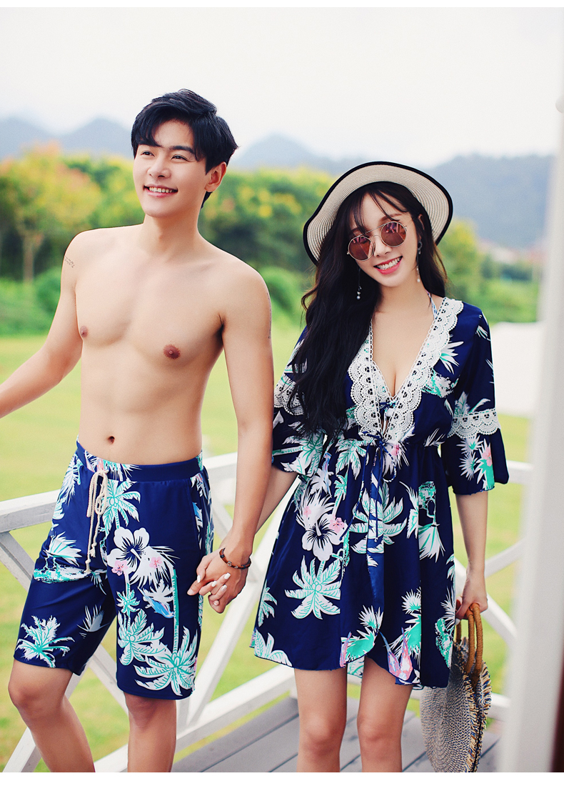 Cặp đôi đồ bơi nữ 2018 mới của Hàn Quốc suối nước nóng kỳ nghỉ bên bờ biển - Vài đồ bơi 	đồ đi biển đôi hà nội