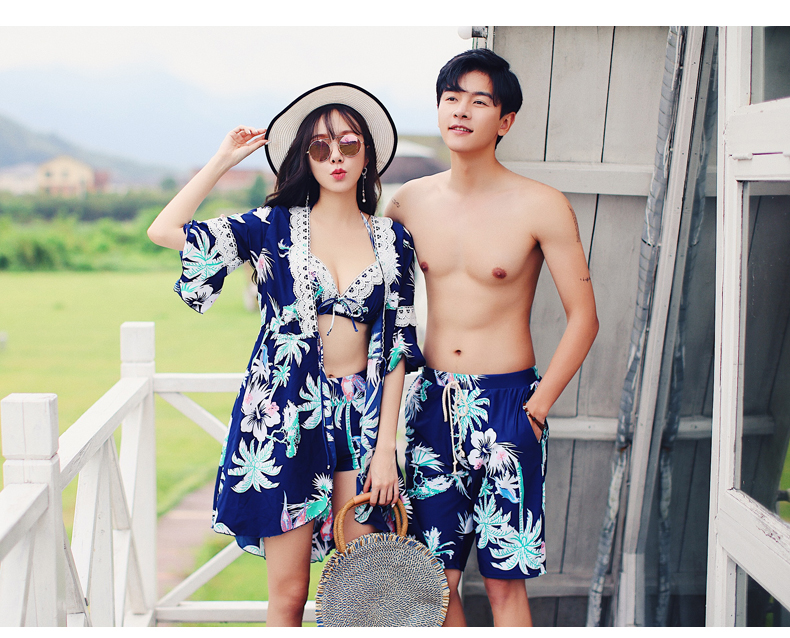 Cặp đôi đồ bơi nữ 2018 mới của Hàn Quốc suối nước nóng kỳ nghỉ bên bờ biển - Vài đồ bơi 	đồ đi biển đôi hà nội
