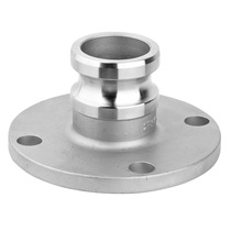 304 stainless steel quick coupling F-type with flange F-type flange joint male-end quick coupling DN50 100