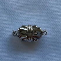 Fold Butterfly Knot Buttoned Head Silver Cross Rhodium Pearl Buckle Head Accessories Japan Under the Order No to no refund