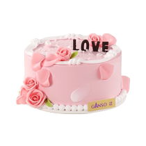 Yuanzu Roses Passionate Love Multi-layered Milk Cake In-City Delivery Birthday Goddess Anniversary Wedding Dessert Table Engagement