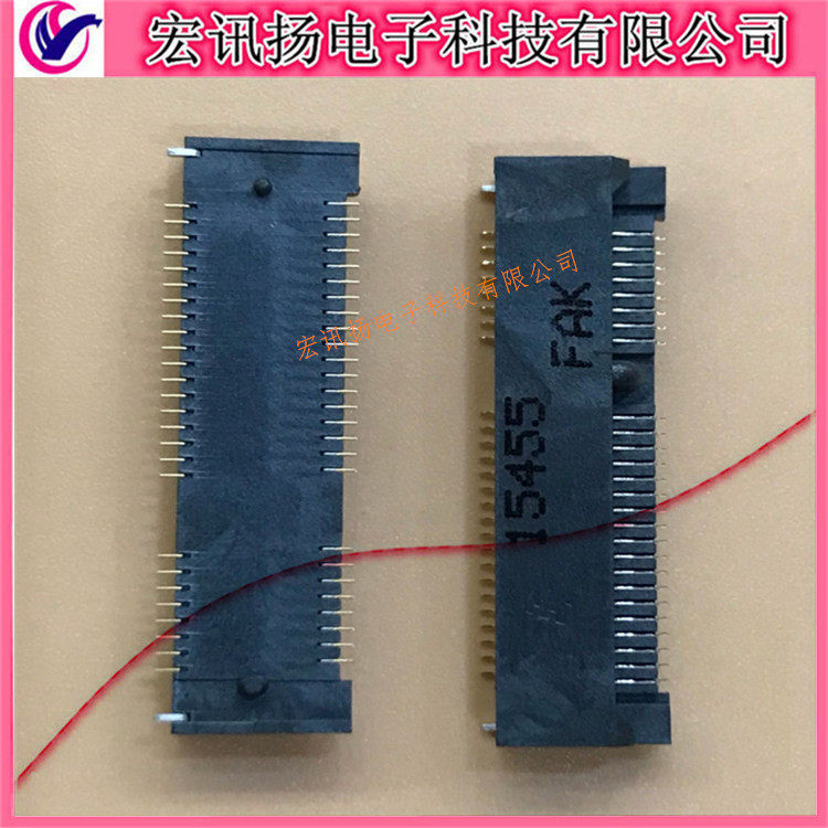 Original spot 2041119-1 TE Tyco MINI PCIE socket 52PIN female seat 4 0H high