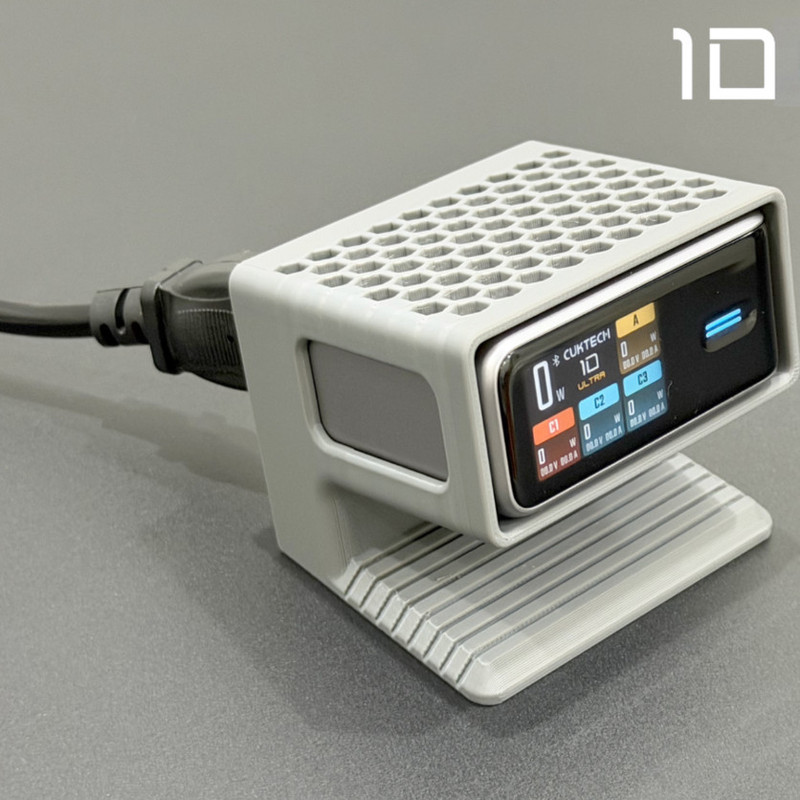 Creative Base Desktop Charging Station Stand Suitable for Cooltech No. 10 Ultra Charger